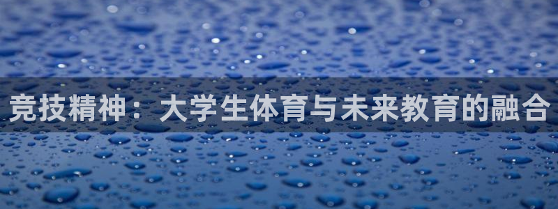 J9官方正版app娱乐是那个系列的台子：竞技精神：大