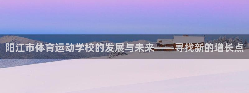 J9官网下载平台是正规平台吗知乎：阳江市体育运动学校的发展与